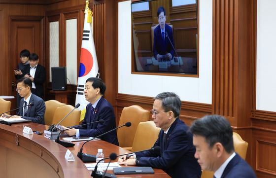 대외경제 장관회의 주재하는 구윤철 부총리