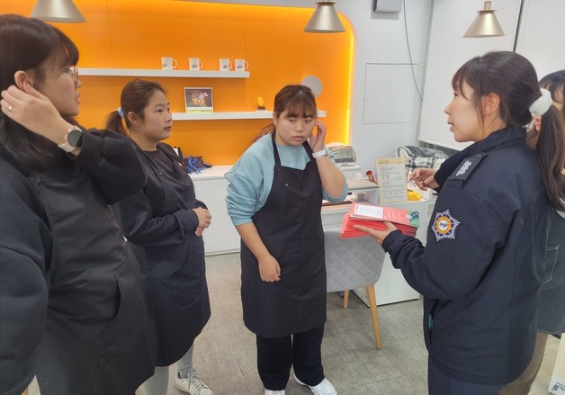 "119안심콜서비스 신청하세요"…청주서부소방서 홍보 캠페인