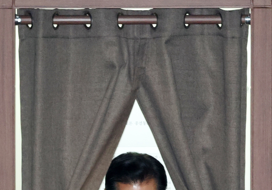 기표 마친 정청래 대표