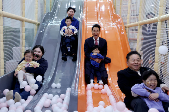 오세훈 시장, 아이들과 함께 동심으로