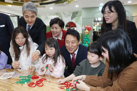 서울키즈플라자 찾은 오세훈 시장