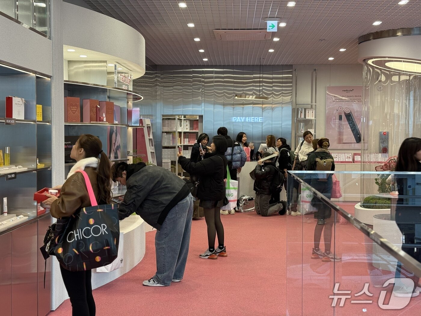 본문 이미지 - 메디큐브 성수 내부 ⓒ News1 이민주 기자