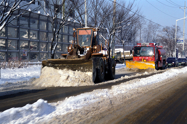 하남시, 주말 강설 대비 제설 대응 체계 돌입