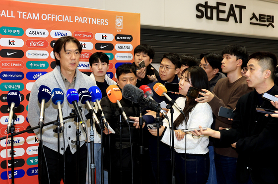 조 추첨·베이스캠프 답사 마친 홍명보 감독