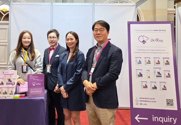 한국반려동물영양연구소, 태국 진출…ASVCD에서 닥터레이 소개