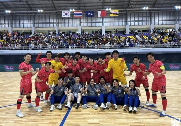 한국 남자 풋살, FIFA 랭킹 16계단 오른 57위