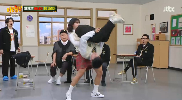 장은실, 민경훈 번쩍 들어 돌렸다…"자이로드롭인 줄"