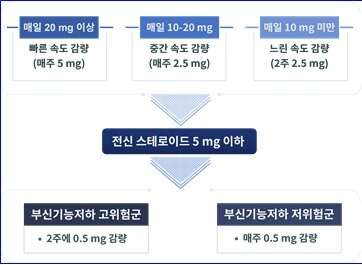 본문 이미지 - 전신 스테로이드 감량 프로토콜.&#40;질병관리청 제공&#41;/뉴스1