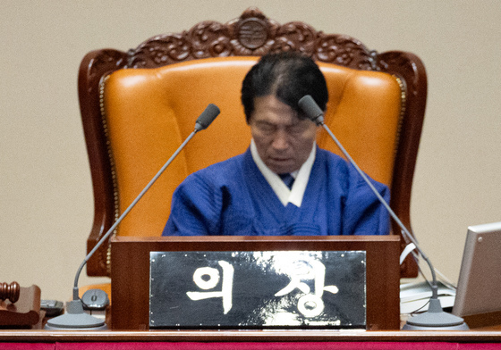 박덕흠 의원, 경찰관 직무집행법 개정안 무제한 토론