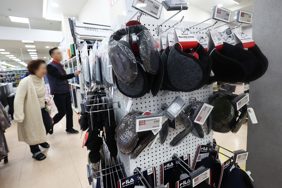 영하권 추위에 방한용품 인기