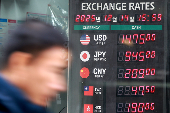 원달러환율 이달 평균 1,470원 넘어…외환위기 이후 '최고'