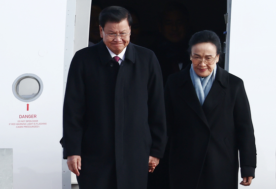 한·라오스 재수교 30주년 맞아 방한한 라오스 국가주석