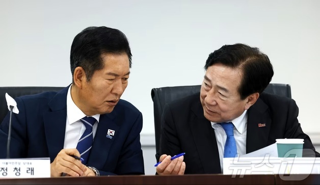 정청래 만난 中企 "벤처 투자 확대·AI 규제 완화 살펴달라"