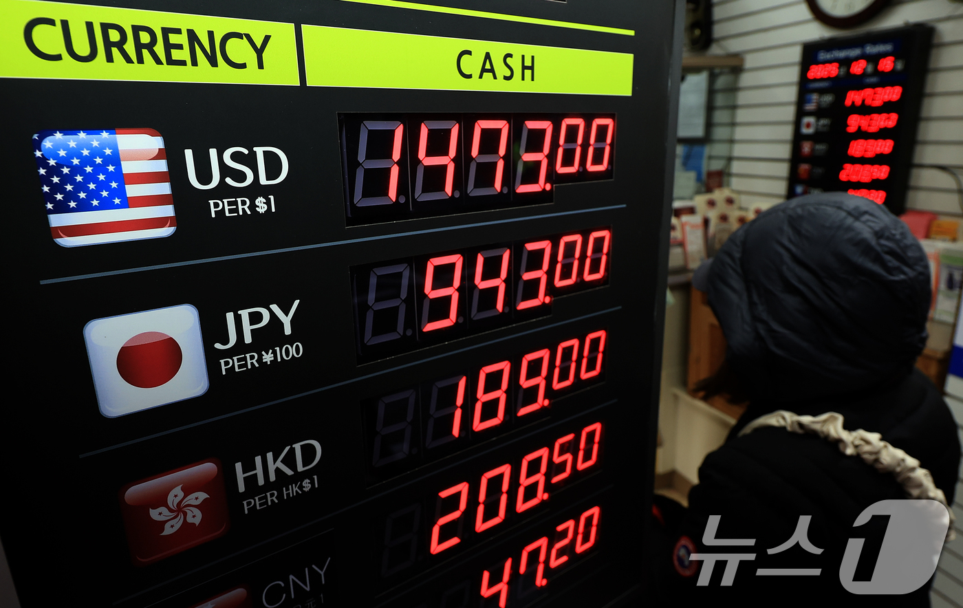 계속 상승세 보이는 원·달러 환율 - 뉴스1
