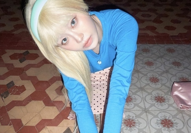 츄, 금발 소녀 파격 변신…첫 정규 티저 이미지 공개