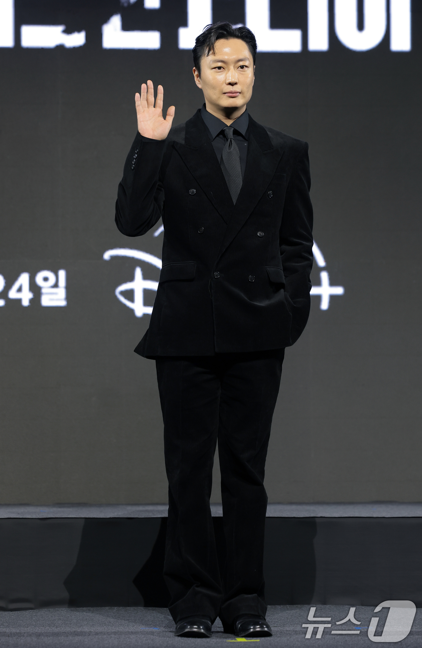 (서울=뉴스1) 권현진 기자 = 배우 노재원이 15일 서울 강남구 그랜드 인터컨티넨탈 파르나스에서 진행된 디즈니+ 오리지널 시리즈 '메이드 인 코리아' 제작발표회에 참석해 포즈를 …