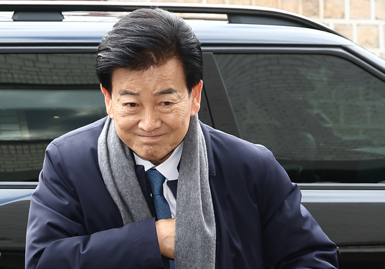 남북관계발전위원회 민간위원 간담회 참석하는 정동영 장관