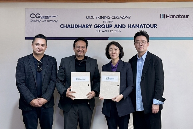 하나투어, 네팔 관광 시장 본격 진출…차우다리 그룹과 협력