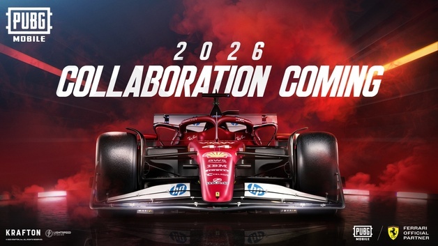 배그 모바일, 레이싱 팀 '스쿠데리아 페라리 HP'와 협업