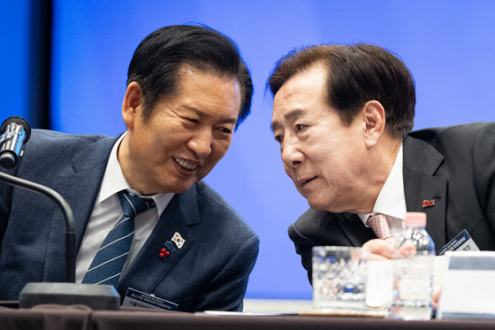 중소기업계, 정청래 대표와 중동상황 간담회…"조업에 차질"