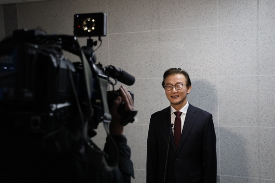 '의원실 압수수색' 입장 밝히는 전재수