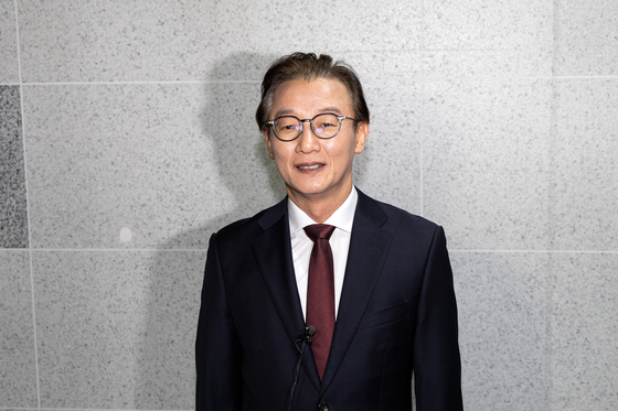 압수수색 관련 입장 밝히는 전재수 의원