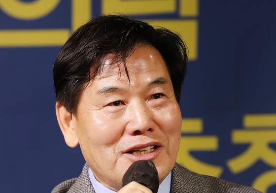 발언하는 홍의락 전 의원