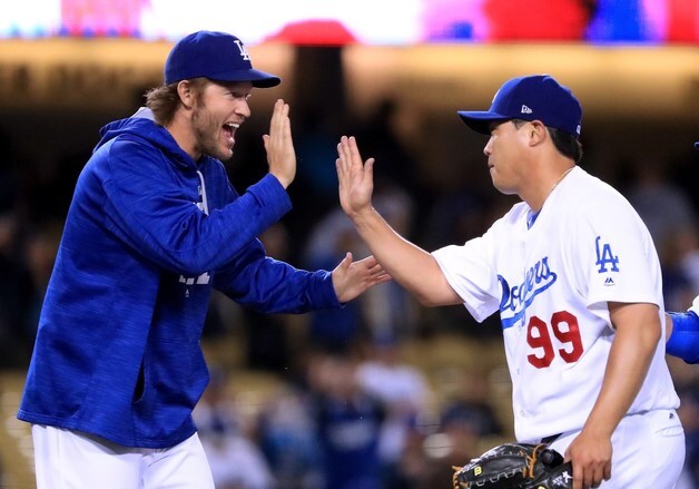 2019년 류현진, '커쇼 시대 다저스 올스타팀' 4선발 선정