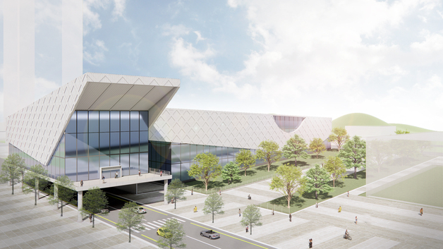 구미 산동 확장단지에 50m 레인 수영장 건립