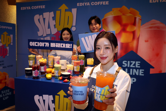 이디야커피, 커피 사이즈 체계 전면 재정비