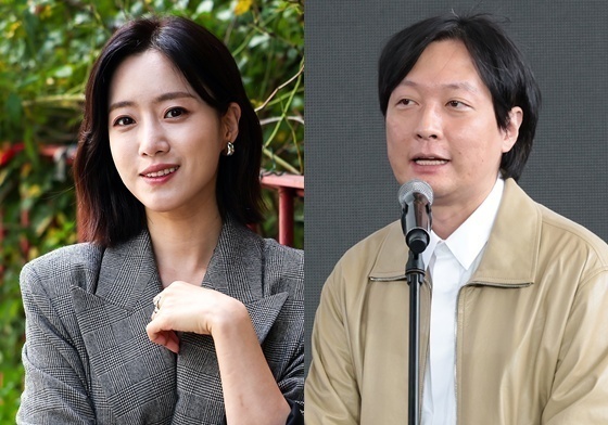 '대홍수' 김병우 감독 "♥함은정에 큰 응원 받았다…구체적으론 말 못해"