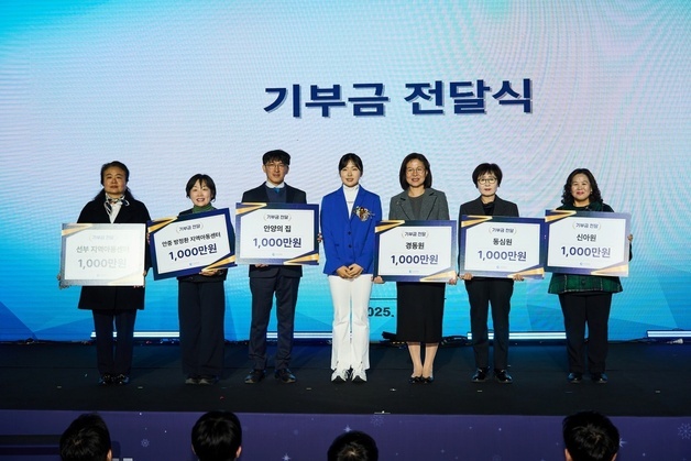 'KLPGA 대상' 유현조, 아동양육시설에 6000만원 기부