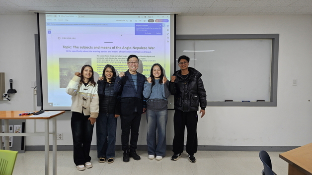 건양대 국제군사·K-문화산업학과 외국인 유학생 '맞춤교육'