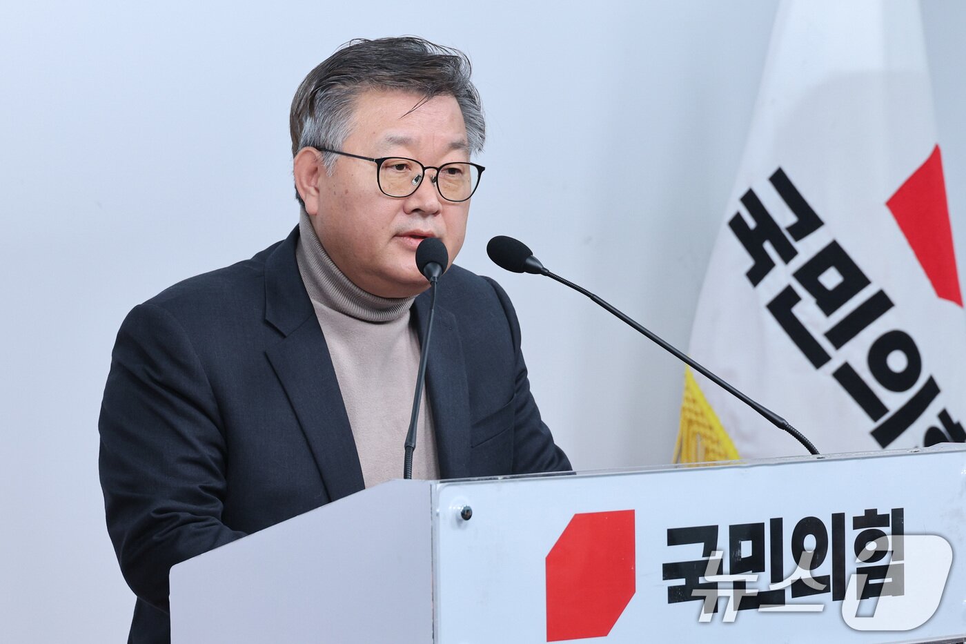 본문 이미지 - 이호선 국민의힘 당무감사위원장. 2025.12.16/뉴스1 ⓒ News1 신웅수 기자