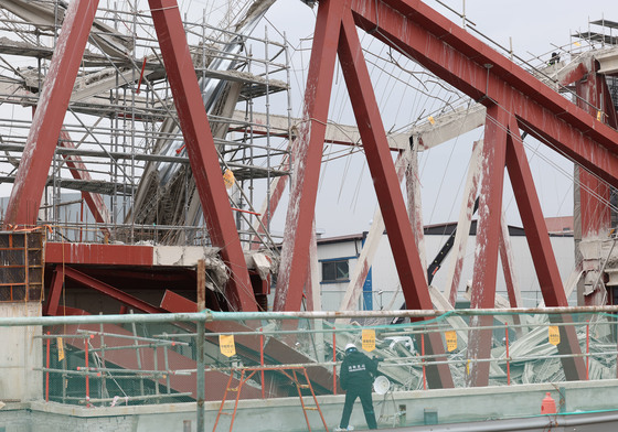 광주도서관 붕괴 사고 합동감식