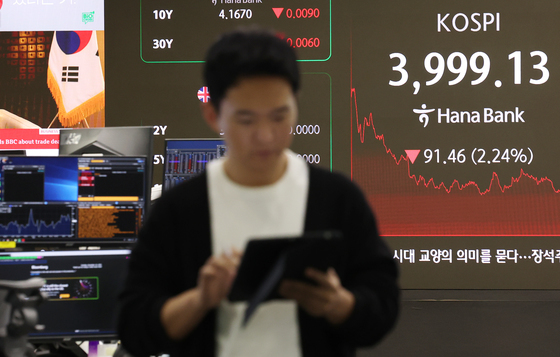 韓 증시 숨고르기