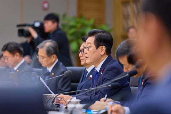 이재명 대통령, 국무회의 주재