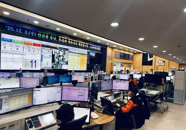 충남소방본부, 하반기 재난관리 평가 점수서 시도 중 1위