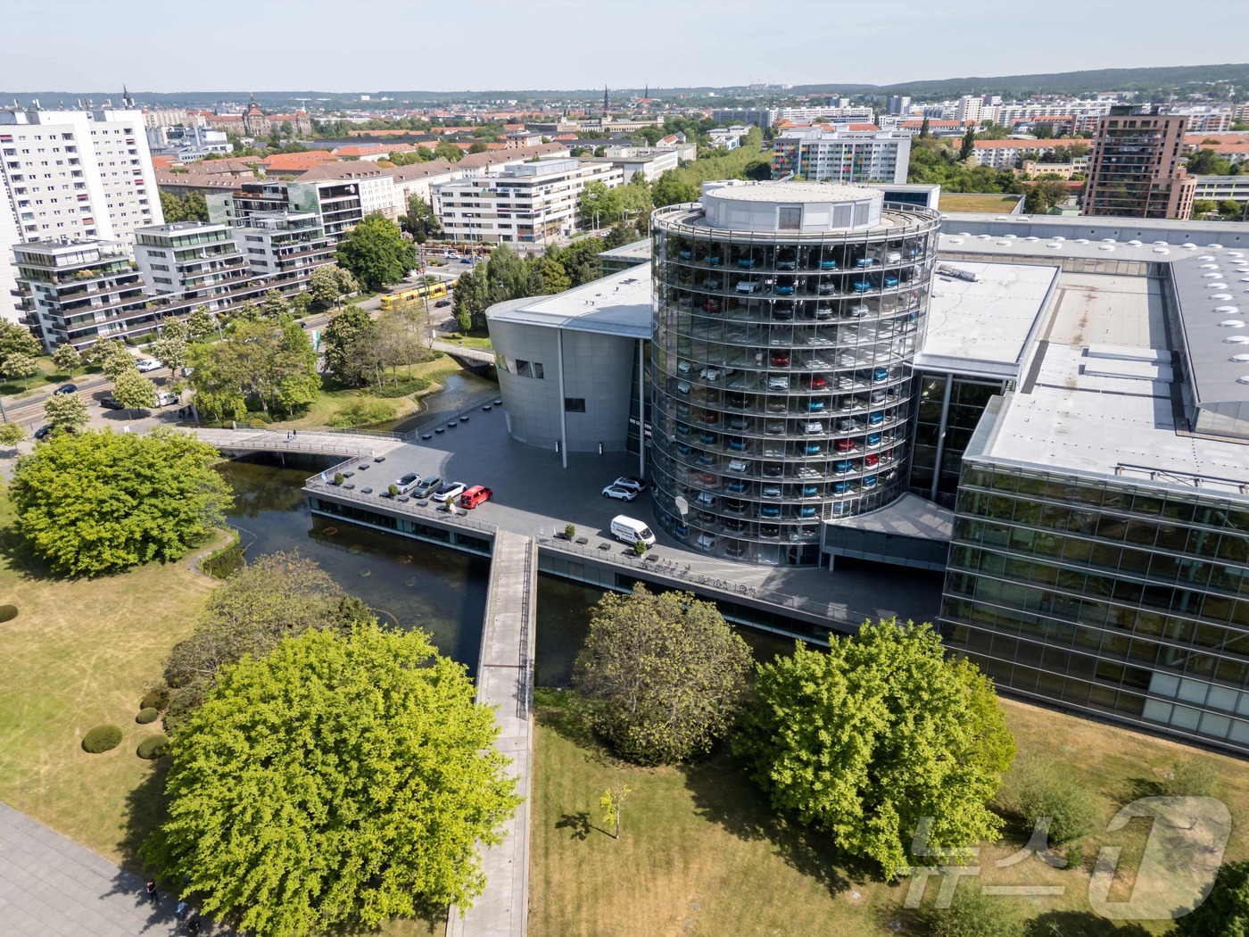 (드레스덴 AFP=뉴스1) 이창규 기자 = 독일 자동차 제조업체 폭스바겐의 드레스덴 공장. 2025.5.14./뉴스1ⓒ AFP=뉴스1