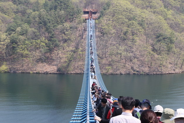 183만명 찾았다…진천 농다리·초평호 관광 대세 입증