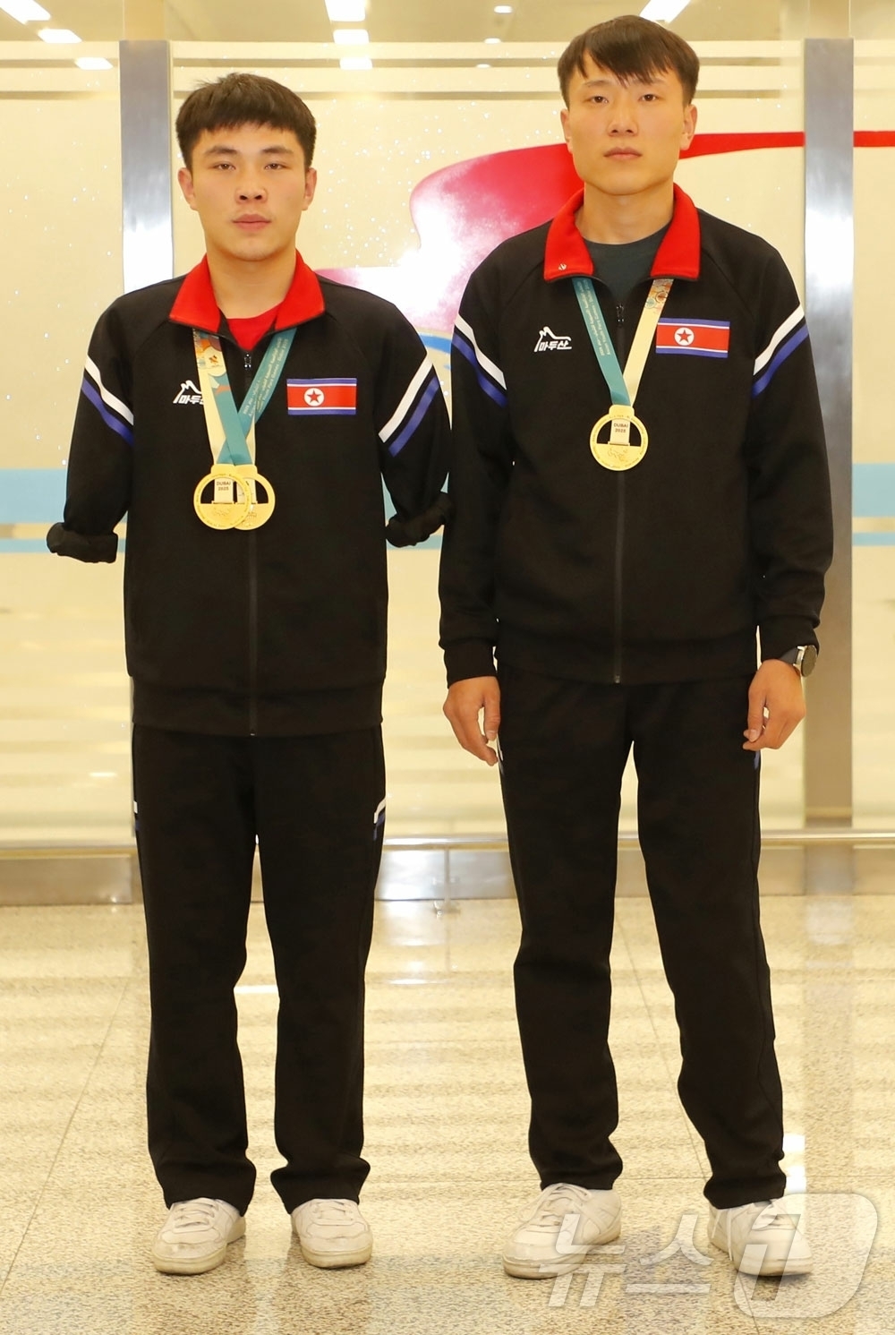 (평양 노동신문=뉴스1) = 북한 노동당 기관지 노동신문은 16일 제5차 아시아청년장애자경기대회에 참가했던 우리 선수들이 귀국했다고 17일 보도했다. [국내에서만 사용가능. 재배포 …