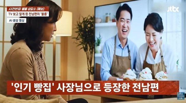 1년전 이혼한 전남편 '유명 빵집' 사장 돼 TV 등장…"3년전 여성과 준비"