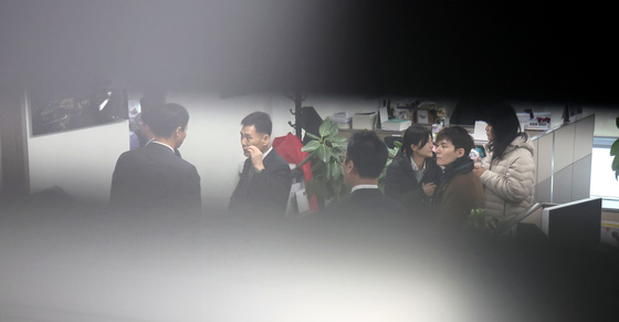 김기현 국민의힘 의원실 도착한 김건희 특검팀