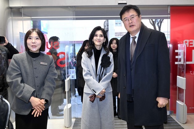 현장 점검 나선 이부진 위원장과 김대현 2차관