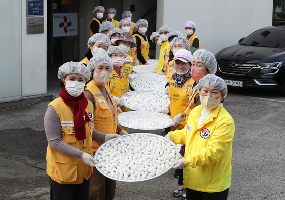 새알심 들어갑니다