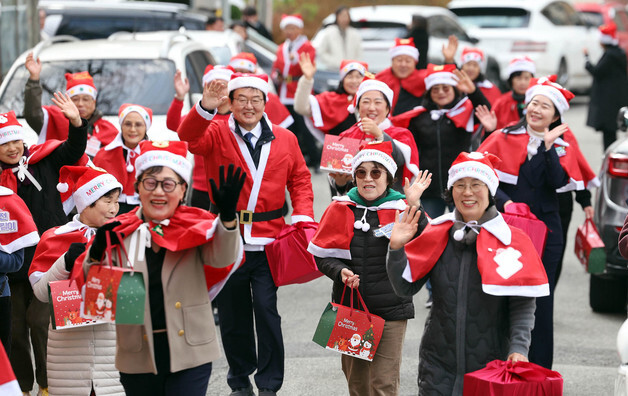 광주 북구, 김장 들고 찾아온 몰래산타
