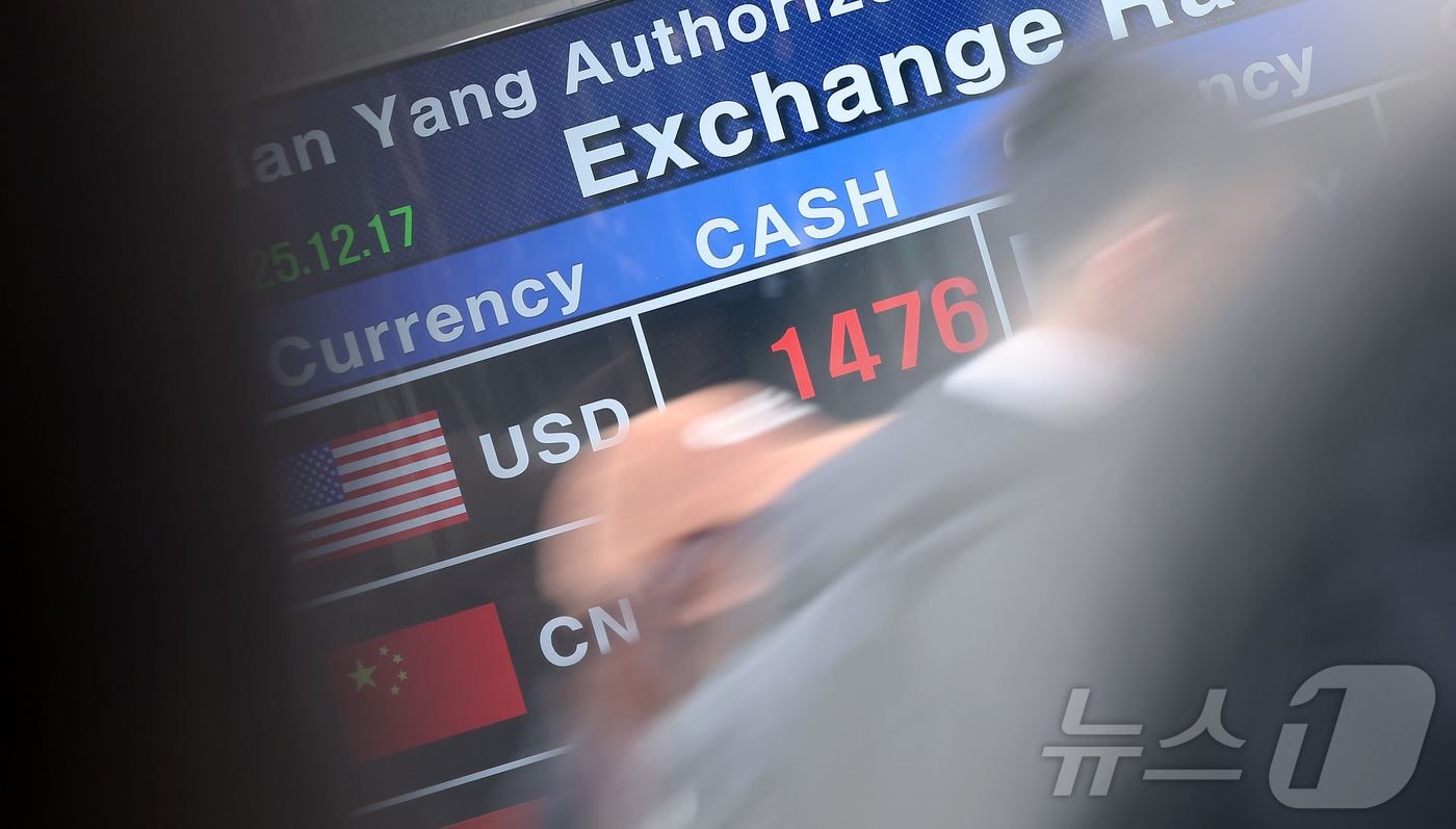 (서울=뉴스1) 김성진 기자 = 달러·원 환율이 장중 1480원을 돌파했다. 환율이 장중 1480원대를 넘은 것은 올해 4월 8일 장중 1482.3원을 기록한 이후 약 8개월 만이 …