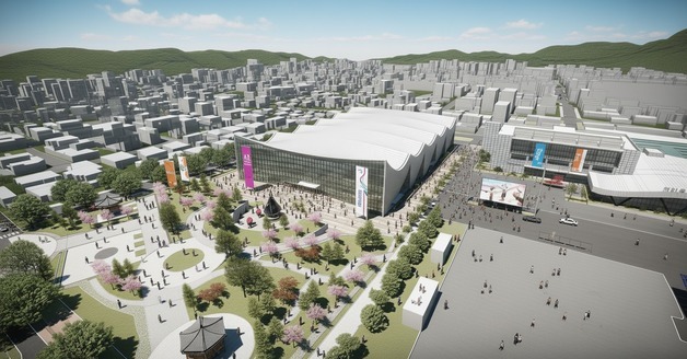 제천 종합실내체육센터 건립 부지 야외음악당 25년만에 철거