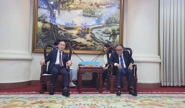 최병오 섬산련 회장, 베트남 동나이성 부성장 면담