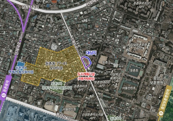 둔촌동 옛 버스 차고지에 68가구·13층 규모 아파트 조성